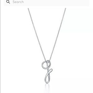 *AUTHENTIC Tiffany & Co. Alphabet Letter G Pendant Necklace